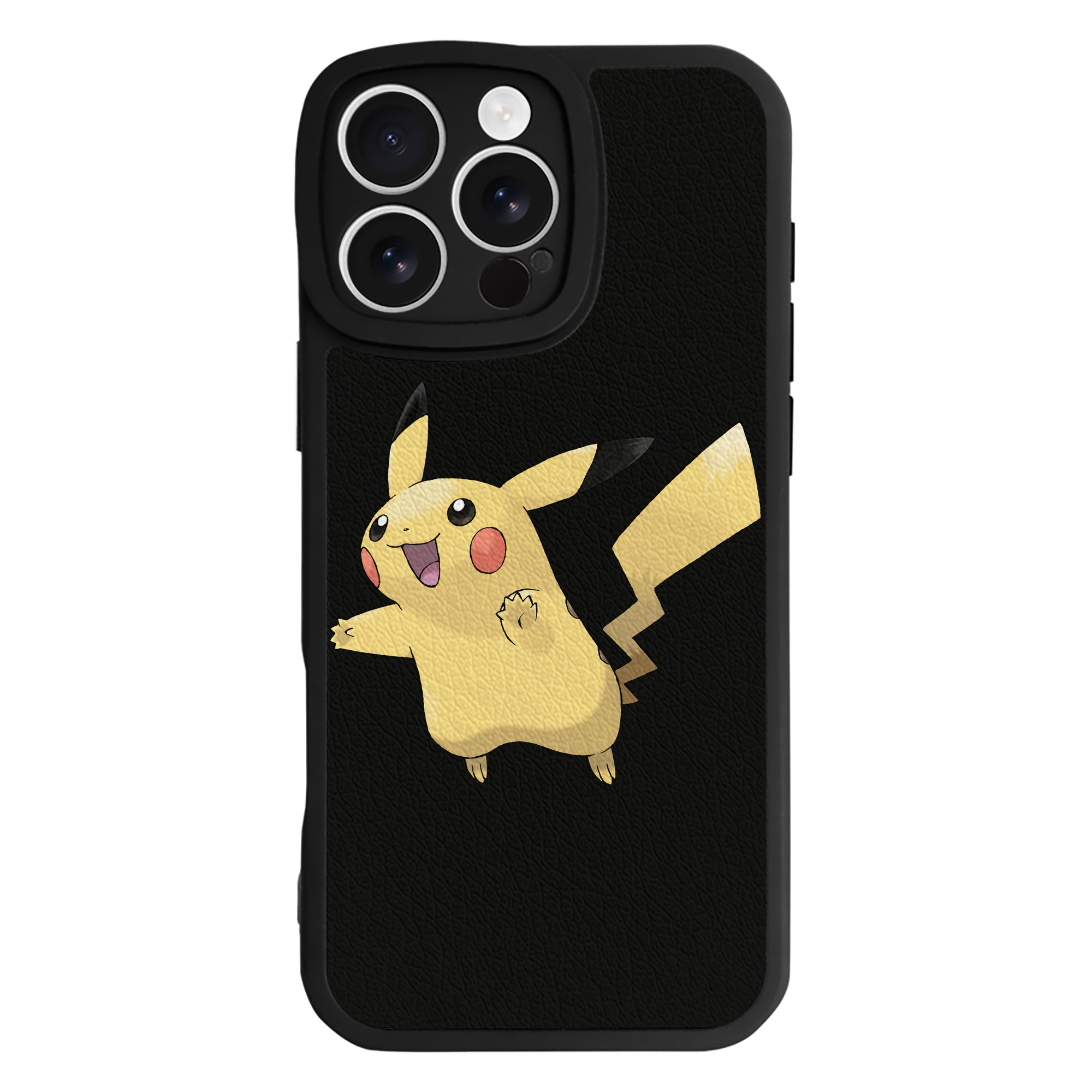 （画像用） ポケットモンスター Pokémon 【iPhone 16シリーズ対応】シリコンスマホケース（レザー調） 材質：シリコン